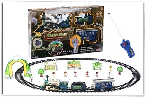Telecontrol lighting music railway train