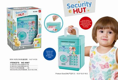 Snow and ice princess hand-held automatic opening safety cabinet
