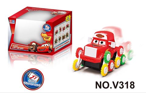 Motor vehicle mobilization 12 color wheel electric dumper car