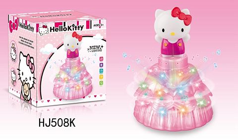 电动旋转裙万向Kitty猫