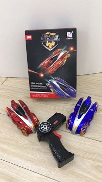 Remote tracking wall car with USB cable