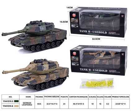 Panther 2, 1:240,000 simulated bullet firing small tank (light, music, 3 * AA no pack)