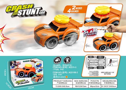Beat pressure collision jumping electric racing car