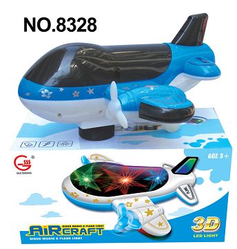 3D灯光音乐飞机