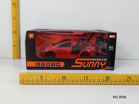 1:24 Tesla four-way telecontrol manual opening telecontrol vehicle