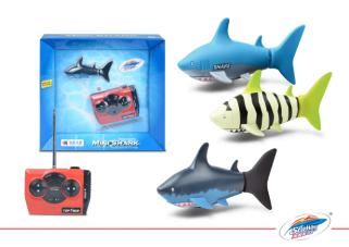 Underwater remote control of small sharks