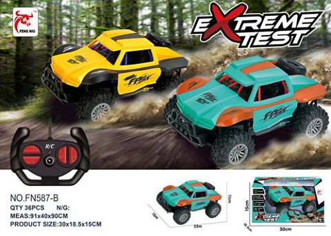 Four-way remote-controlled off-road vehicle