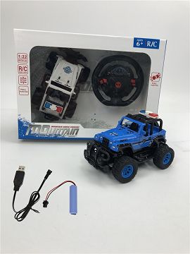 1：22 四通遥控吉普警车（包电）