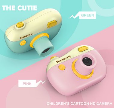 Xiao meng children's hd cartoon camera (12 million)