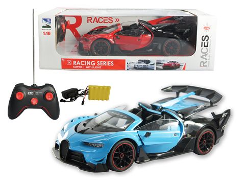 1:10 wutong bugatti convertible simulation remote control car