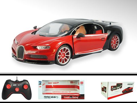 1:16 wutong bugatti door simulation remote control car