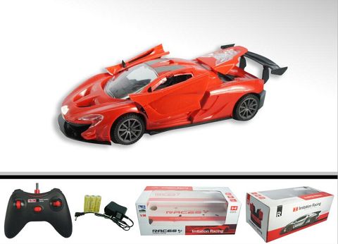 1:18 five-way ferrari three-door remote control car
