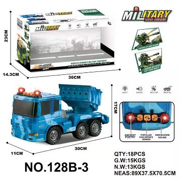 Inertial military vehicle