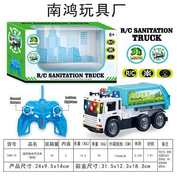 Four-way remote urban Sanitation vehicle (including electricity)