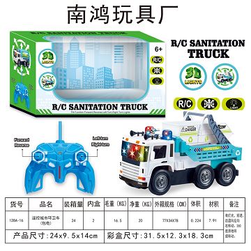 Four-way remote urban Sanitation vehicle (including electricity)