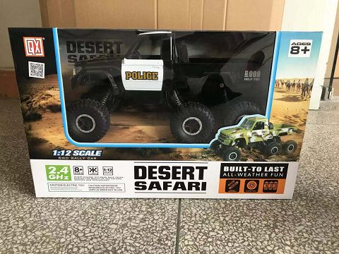 1:12 single-row pickup four-way remote control car