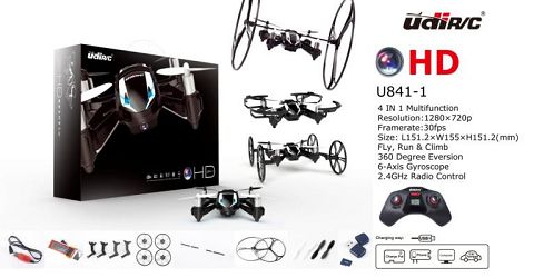 2.4G multi-functional small four axis flying saucer