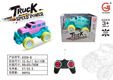 Off-road remote control vehicle