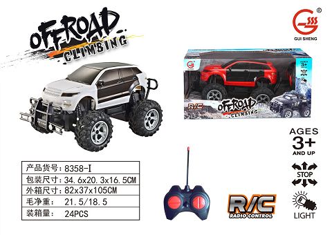 Remote controlled Land Rovers