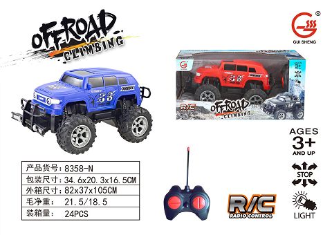 Climb the remote control car