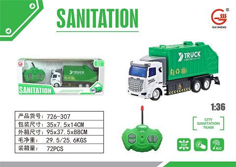 Urban sanitation remote control car