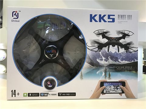 2.4G六通飞行器（定高功能+30万WiFi）
