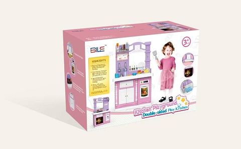 Deluxe multi-functional double-sided kitchen (girls version)