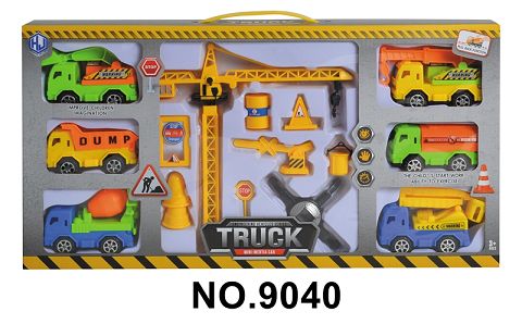 Backhaul truck and crane