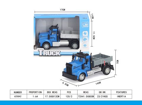 1: 64 Huili american transport truck
