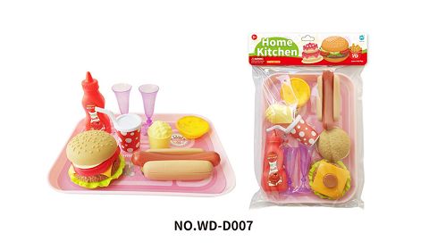 汉堡披萨甜甜圈食品
套