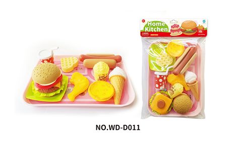 汉堡披萨甜甜圈食品
套