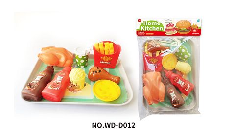 汉堡披萨甜甜圈食品
套