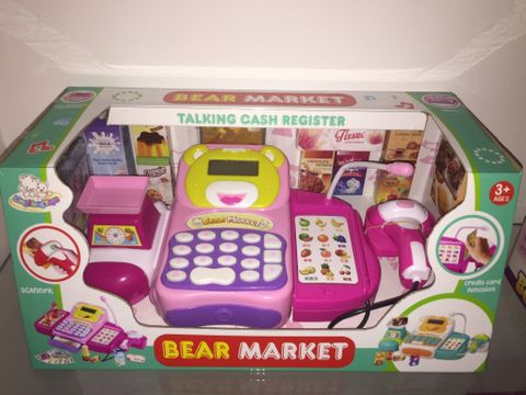 Real scanning cash register