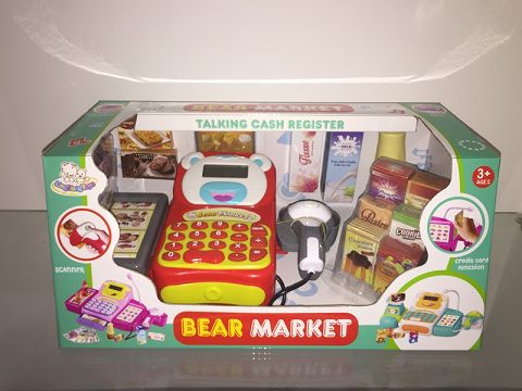 Real scanning cash register