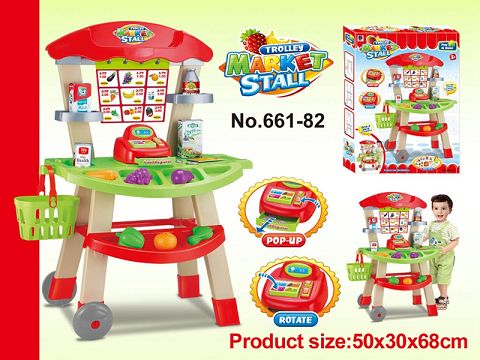 Cash desk trolley