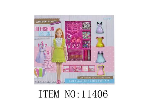 Barbie clay set