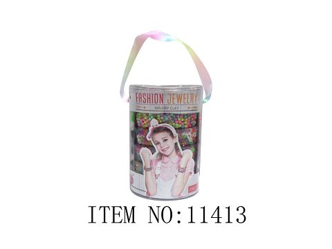 Oval bucket beading