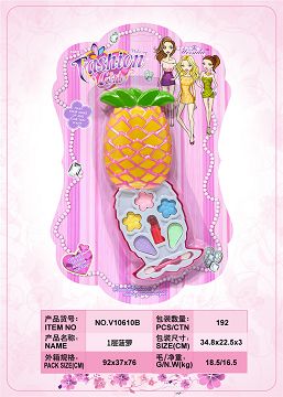 1 layer pineapple cosmetic box