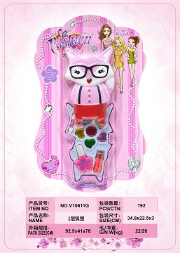 1层狐狸化妆品盒