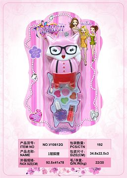 1层狐狸化妆品盒