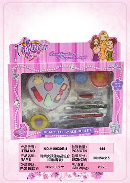 时尚女孩化妆品组合（四款混装）