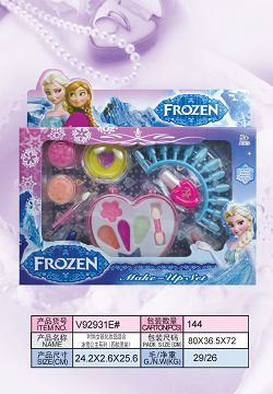 (4 styles mixed)""Fashion girl makeup group frozen princess series