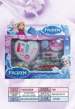 Fashion girl cosmetics combination frozen princess series (four mixed styles)