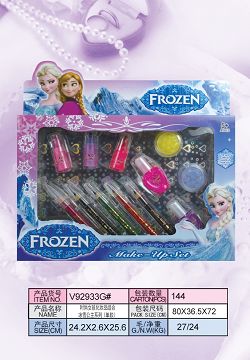Fashion girl cosmetics combination frozen princess series (single style)
