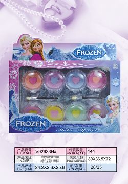 Fashion girl cosmetics combination frozen princess series (single style)