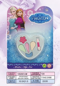 Fashion girl cosmetics combination frozen princess series (four mixed styles)