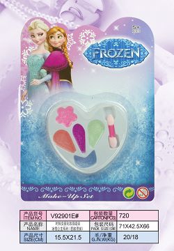 Fashion girl cosmetics combination frozen princess series (four mixed styles)