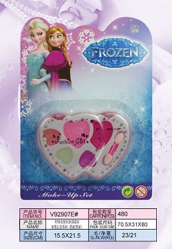 Fashion girl cosmetics combination frozen princess series (four mixed styles)