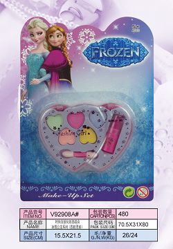 Fashion girl cosmetics combination frozen princess series (four mixed styles)