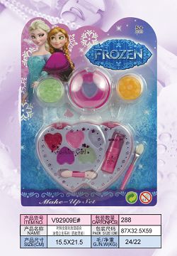 Fashion girl cosmetics combination frozen princess series (four mixed styles)